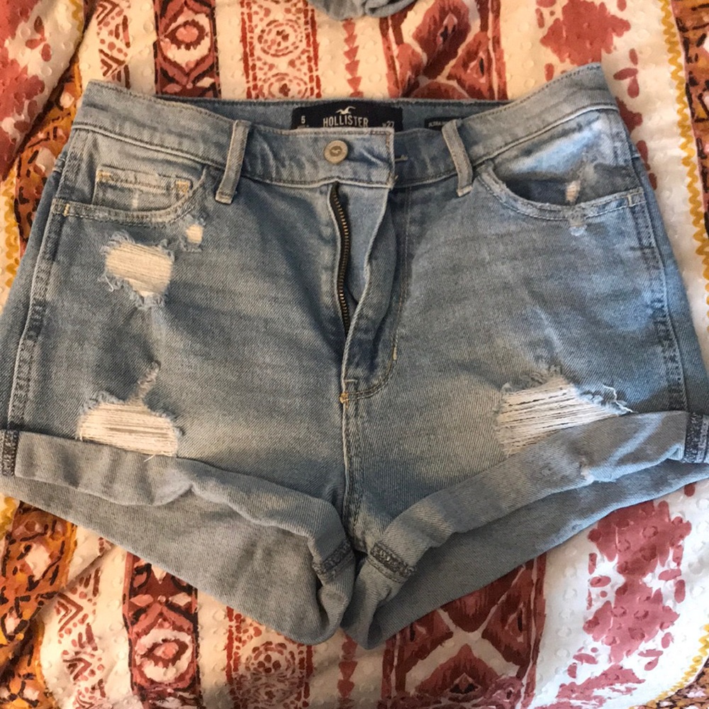 Hollister high rise shorts